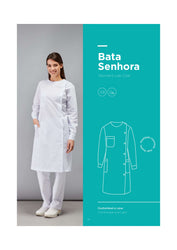 Bata Senhora Abertura lateral