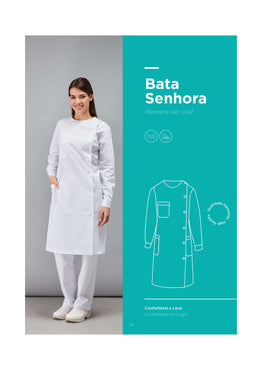 Bata Senhora Abertura lateral
