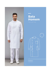 Bata Homem Abertura Lateral