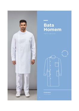 Bata Homem Abertura Lateral